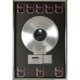 Guns N’ Roses Appetite For Destruction RIAA 8x Multi-Platinum Award - Record Award