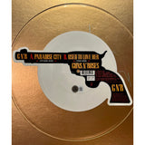 Guns N’ Roses Slash McKagan Adler Signed Picture Disc w/BAS LOA - Music Memorabilia