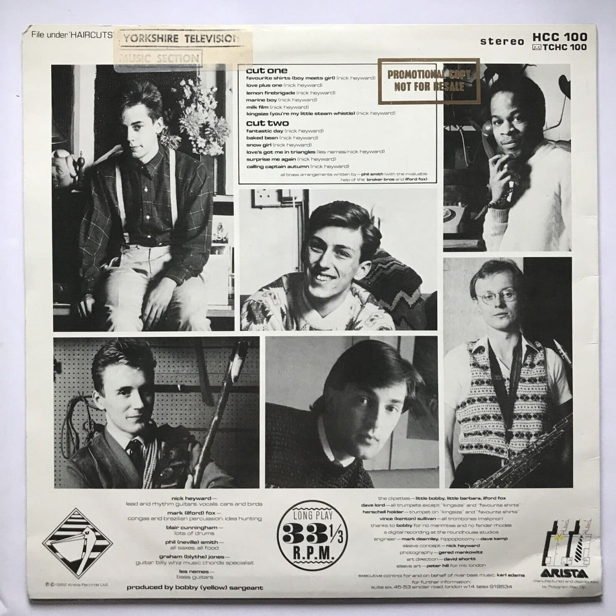 musicgoldmine.com - Haircut 100 Pelican West Vinyl 1982 New