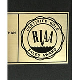 Hall & Oates Voices RIAA Gold Album Award - Record Award