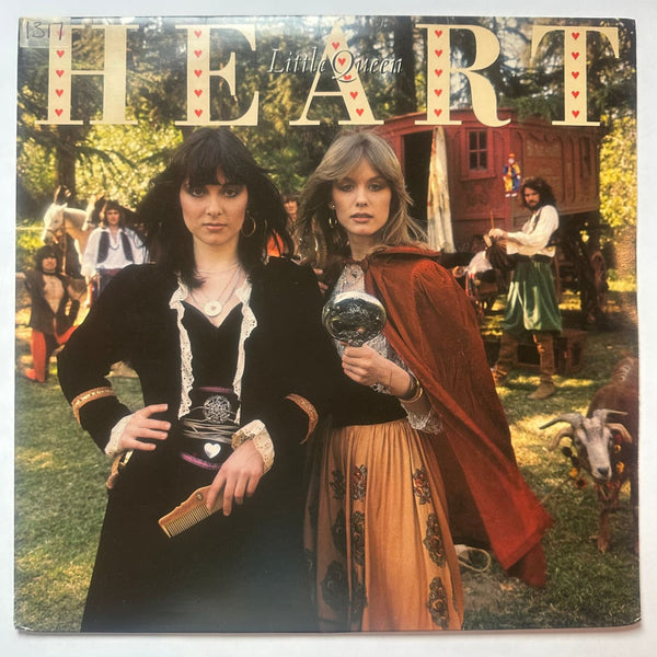 Heart LIttle Queen 1977 Vinyl Import LP Promo - Media