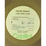 Helen Reddy Long Hard Climb RIAA Gold LP Award - RARE - Record Award