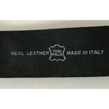 Iron Maiden Eddie Logo Leather Belt - Music Memorabilia