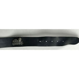 Iron Maiden Eddie Logo Leather Belt - Music Memorabilia