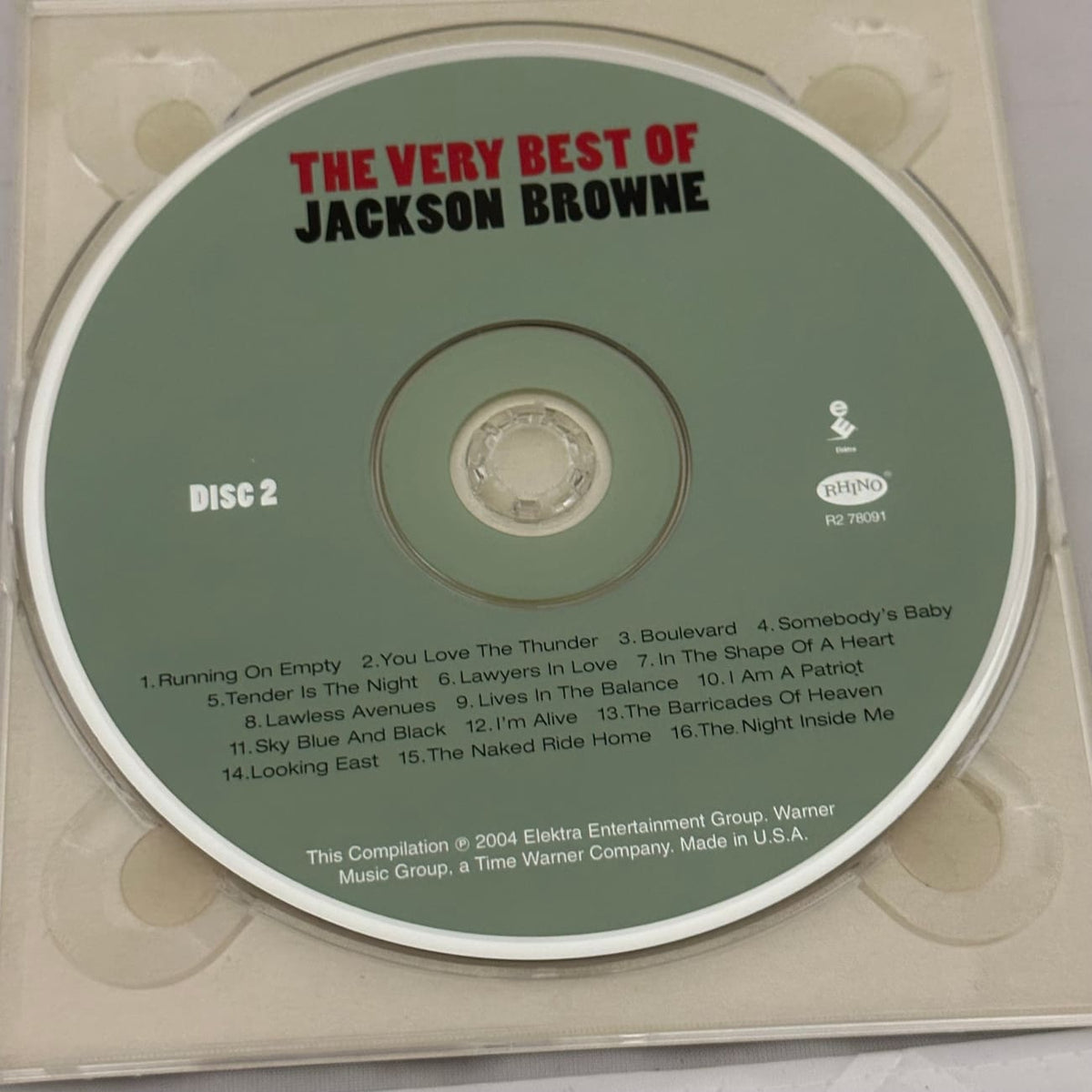musicgoldmine.com Jackson Browne The Very Best of Jackson Browne