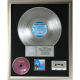 James Blunt Back To Bedlam RIAA Platinum Album Award - Record Award