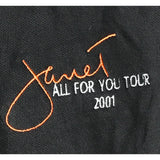 Janet Jackson All For You Tour 2001 Crew Polo Shirt - Music Memorabilia