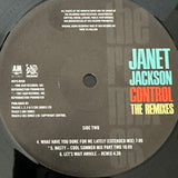 Janet Jackson Control The Remixes 12’’ Vinyl UK Import 1987 MIXLP1 - Media