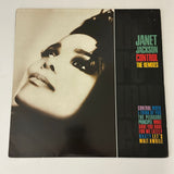 Janet Jackson Control The Remixes 12’’ Vinyl UK Import 1987 MIXLP1 - Media
