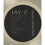 Jay-Z Reasonable Doubt RIAA Platinum Album Award - Record Award