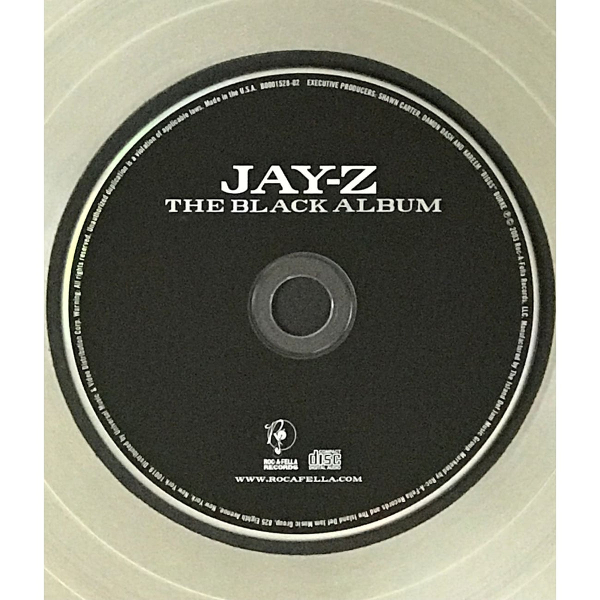 Jay-Z The Black Album RIAA 3x Multi-Platinum Album Award