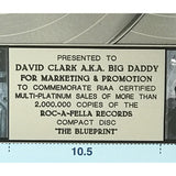 Jay-Z The Blueprint RIAA 2x Multi-Platinum Album Award - Record Award