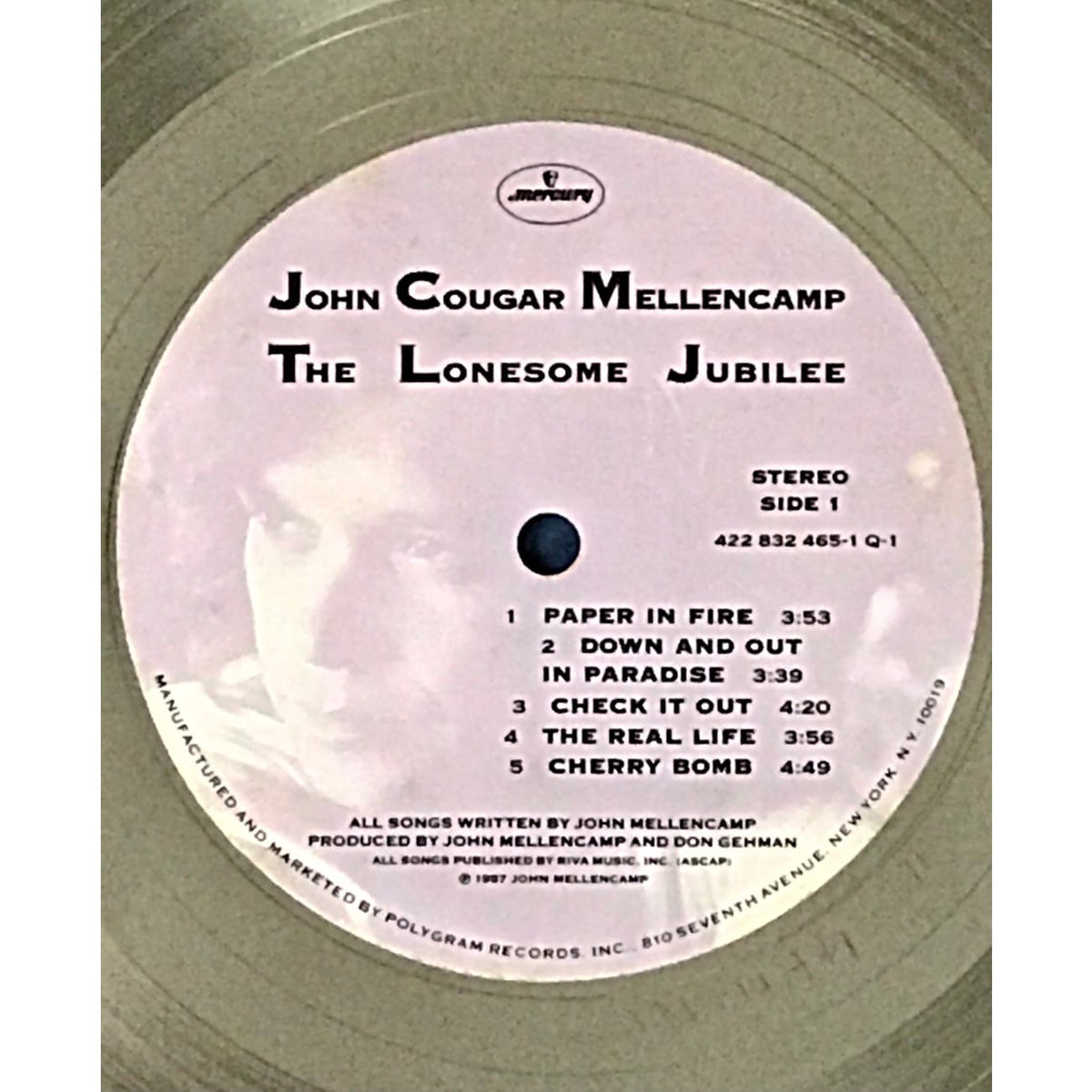 musicgoldmine.com - John Mellencamp The Lonesome Jubilee RIAA 2x