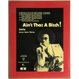 Johnny Guitar Watson Ain’t That A Bitch RIAA Gold Album Award - Record Award