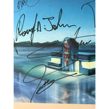 Journey Raised On Radio Album Collage signed by Perry Schon Cain Jackson Baird w/BAS COA - Music Memorabilia