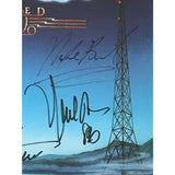 Journey Raised On Radio Album Collage signed by Perry Schon Cain Jackson Baird w/BAS COA - Music Memorabilia