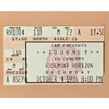 Journey Raised On Radio Album Collage signed by Perry Schon Cain Jackson Baird w/BAS COA - Music Memorabilia