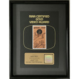 Judas Priest Priest... Live! 1988 RIAA Gold Video Award presented to Judas Priest - RARE - Record Award
