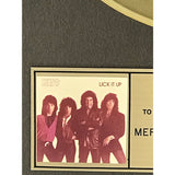 KISS Lick It Up RIAA Gold Album Award - Record Award