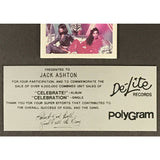 Kool & The Gang Celebration De - Lite Records Combo Award - Record