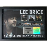 Lee Brice RIAA 12M Sold Combo Award - Record
