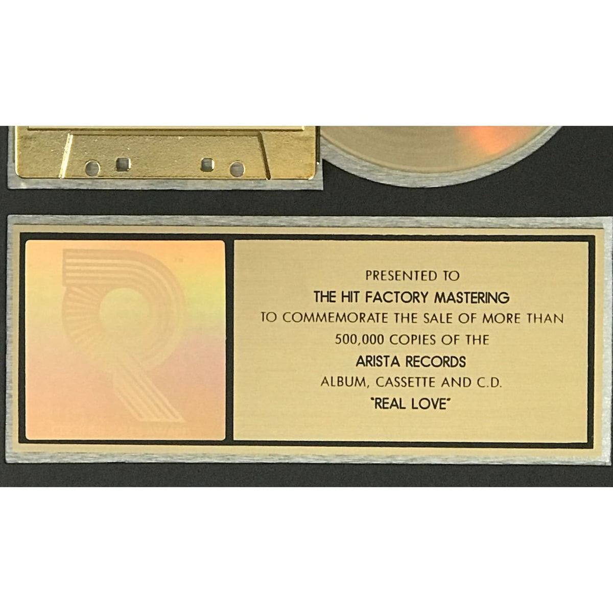 musicgoldmine.com - Lisa Stansfield Real Love RIAA Gold Album