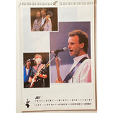 Live Aid Official 1986 Calendar Vintage - Music Memorabilia