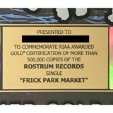 Mac Miller ’Frick Park Market’ RIAA Gold Single Award - Record