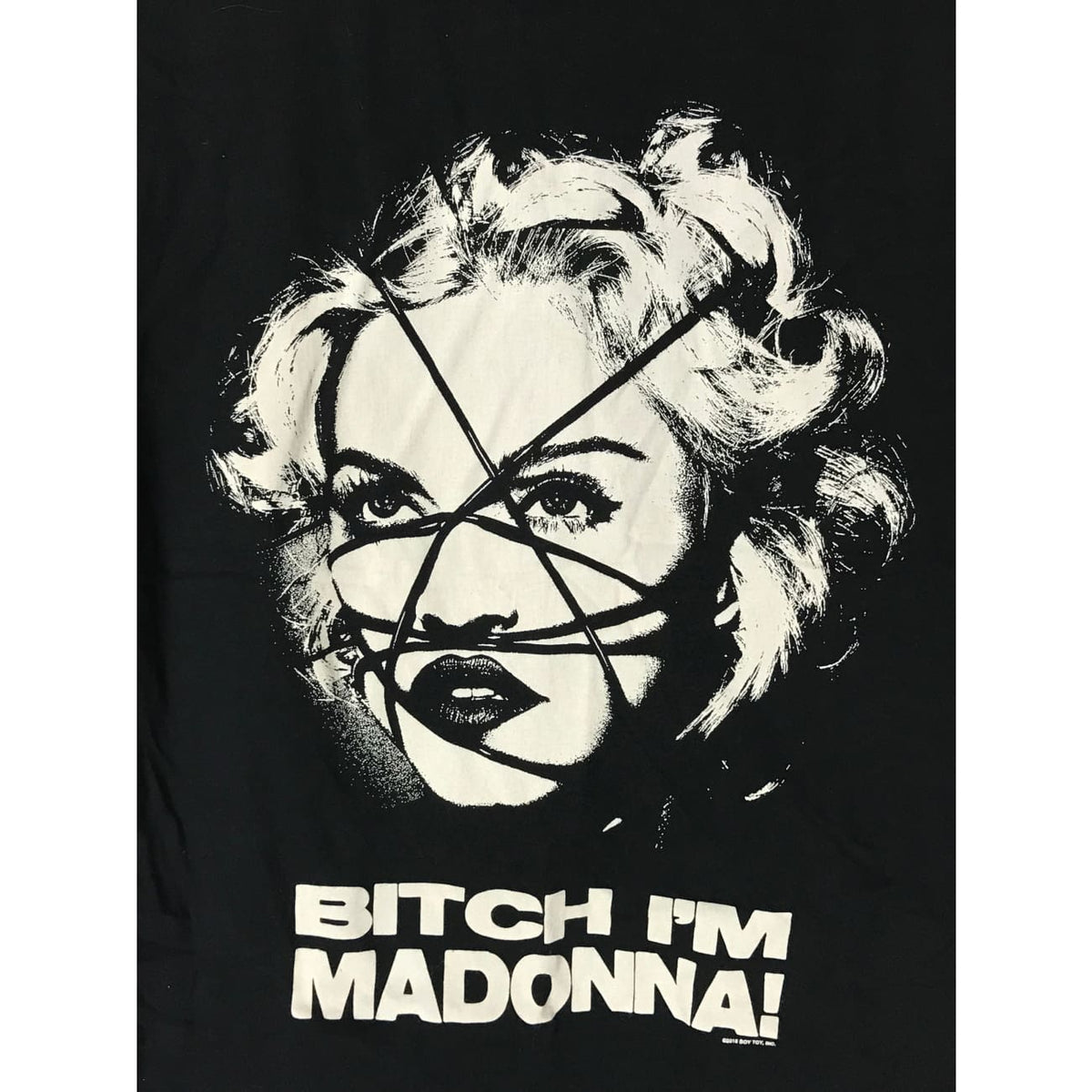 MADONNA REBEL HEART BITCH I'M MADONNA FAN CLUB ONLY PROMO SHIRT GHOSTTOWN  ALBUM