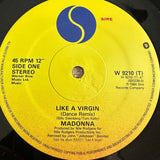 Madonna Like A Virgin (U.S. Dance Remix) 12 Single 1984 UK Import - Media