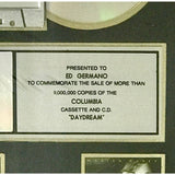 Mariah Carey Daydream RIAA 9x Multi-Platinum Album Award- New sealed - Record Award