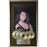 Mariah Carey debut RIAA 5x Multi-Platinum Album Award + Grammy Win Certificate - Record Award