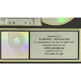 MC Hammer Too Legit To Quit RIAA 3x Multi-Platinum Album Award - Record Award