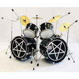 Motley Crue Tommy Lee Mini Drum Kit - Miniatures