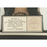 Nelly Country Grammar RIAA 7x Multi-Platinum Album Award - Record Award