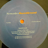 New Order ’Round & Round’ 1989 12’’- 45 Record UK Import FAC263a - Media