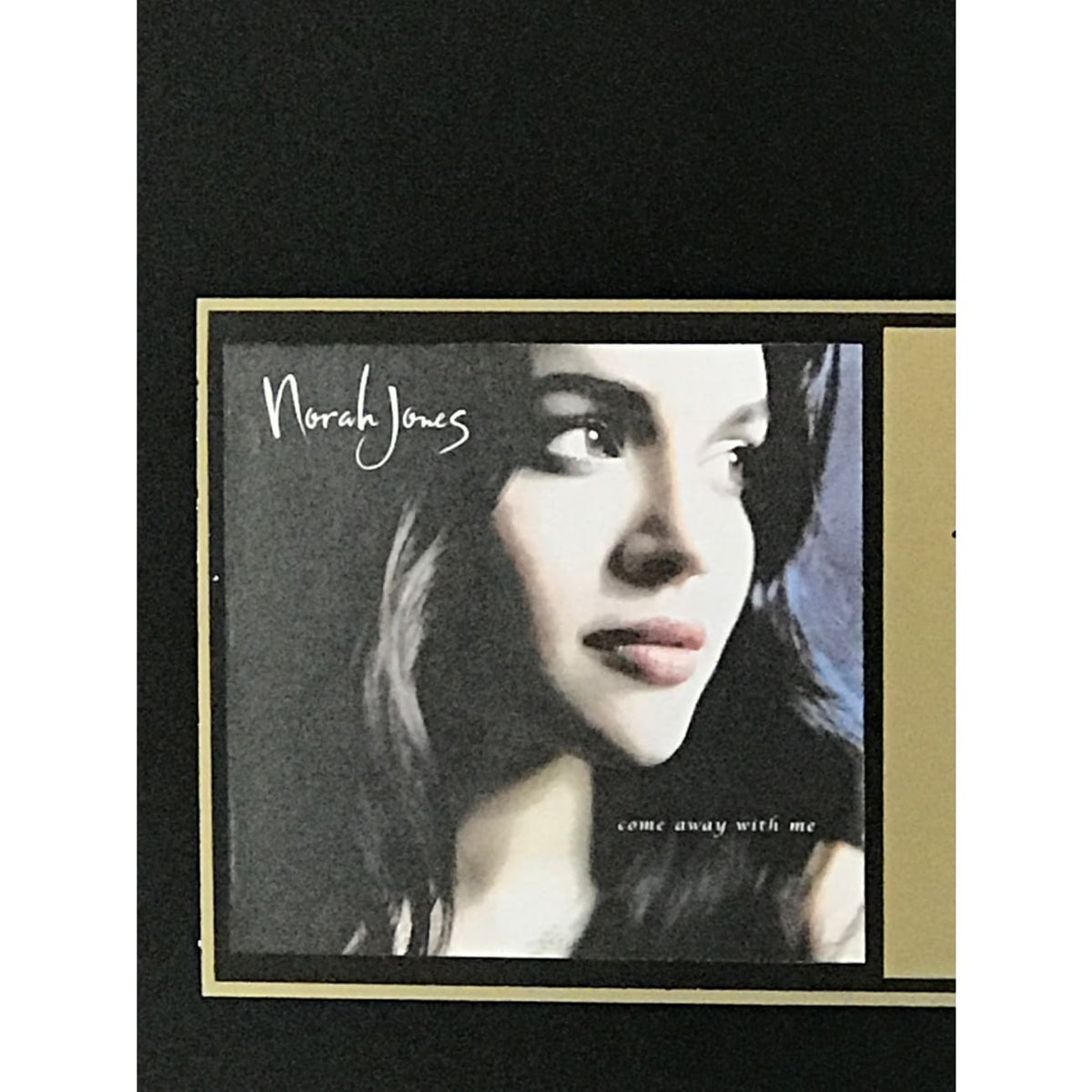 musicgoldmine.com - Norah Jones Come Away With Me RIAA Gold Album 