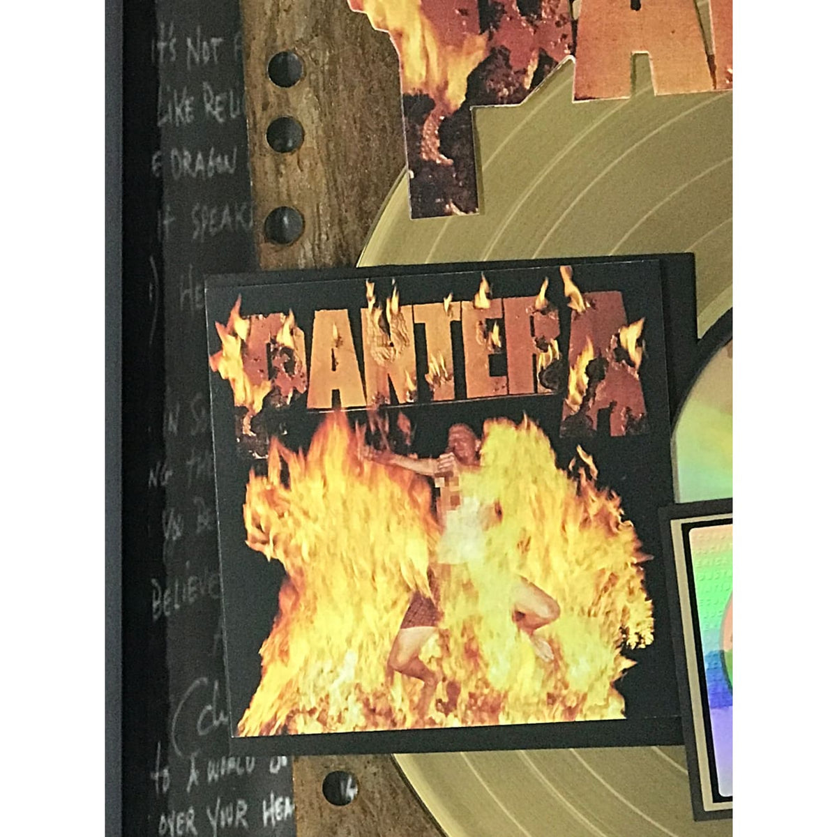 musicgoldmine.com - Pantera Reinventing The Steel RIAA Gold Album