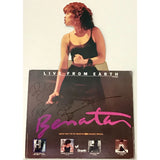 Pat Benatar 1980s Promo Store Display Signed by Benatar w/BAS COA - Music Memorabilia