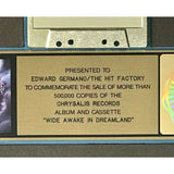 Pat Benatar Wide Awake In Dreamland RIAA Gold Album Award - Record Award