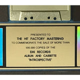 Pet Shop Boys Introspective RIAA Gold Album Award - Record Award