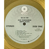 Pete Townshend Empty Glass RIAA Gold Album Award - Record Award