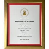 Quincy Jones Q’s Jook Joint RIAA Gold Album Award + Grammy Win Certificate - Record Award