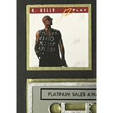 R. Kelly 12 Play RIAA Platinum Album Award - Record Award