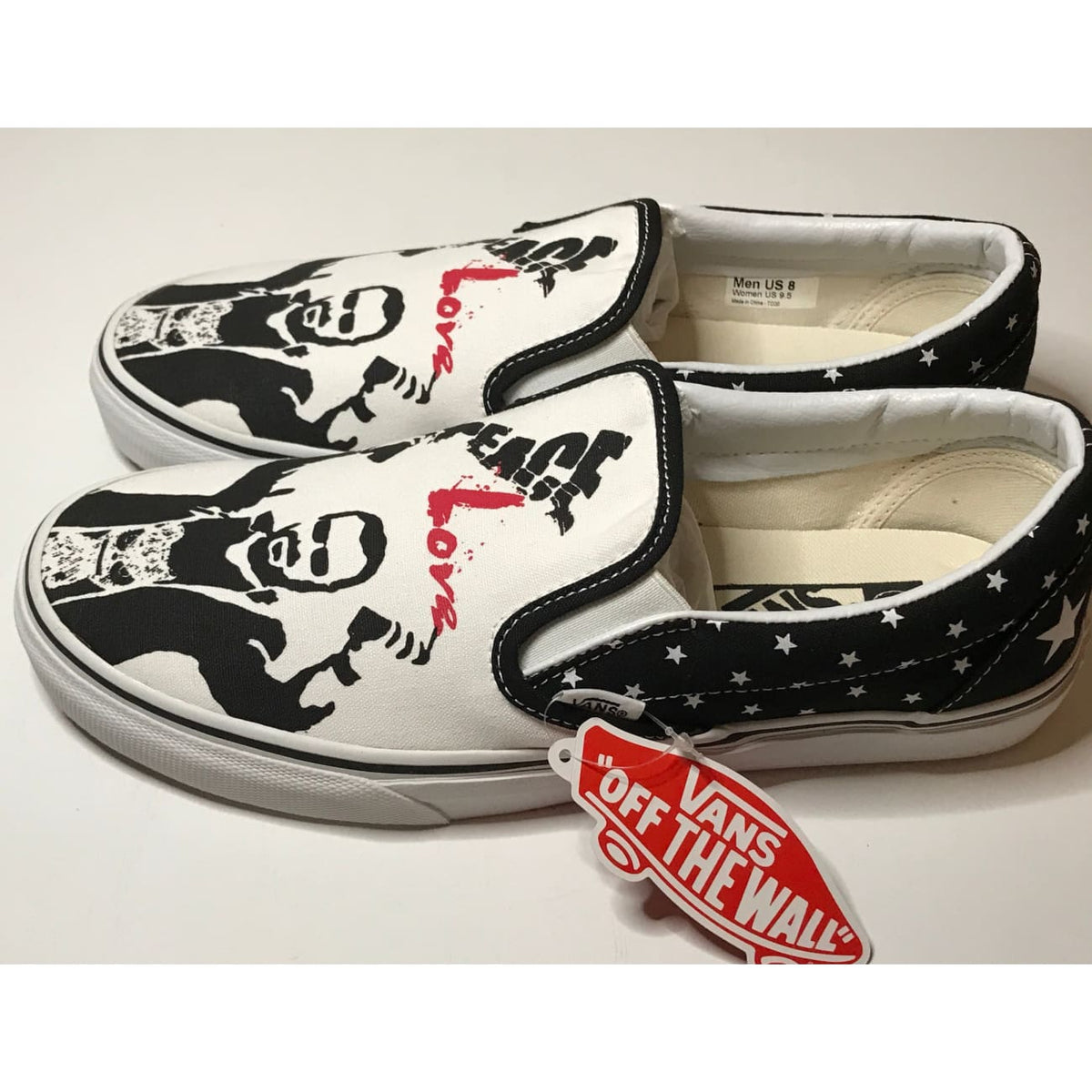 Rare Vans Slide On Rare item Vans Slip On x Iron Maiden (PowerSlave) Size : 9US  main image 4