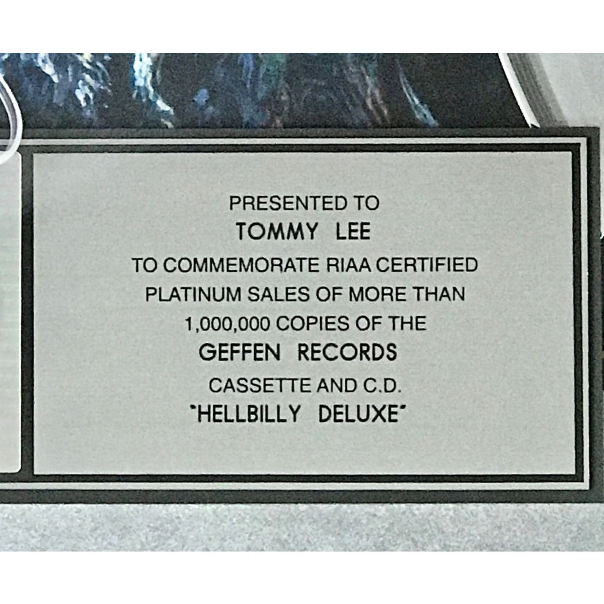 musicgoldmine.com - Rob Zombie Hellbilly Deluxe RIAA Platinum