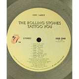 Rolling Stones Tattoo You RIAA Platinum Album Award - Record Award