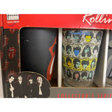 Rolling Stones Voodoo Lounge Barware 4-Pk Pint Glasses - New In Box 2005 - Music Memorabilia