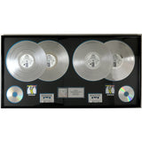 Rolling Stones Voodoo Lounge RIAA 2x Multi-Platinum LP Award presented to Ron Wood - RARE - Record Award