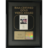 Rush A Show Of Hands RIAA Gold Video Award - Record Award